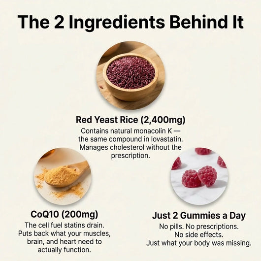 Lunessa Red Yeast Rice + COQ10 Gummies